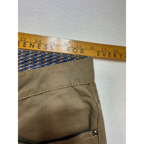 NWT Ace Of Diamond Coffee Chinos Pants Mens 36x32 Flat Front Casual Straight Leg - Picture 6 of 13
